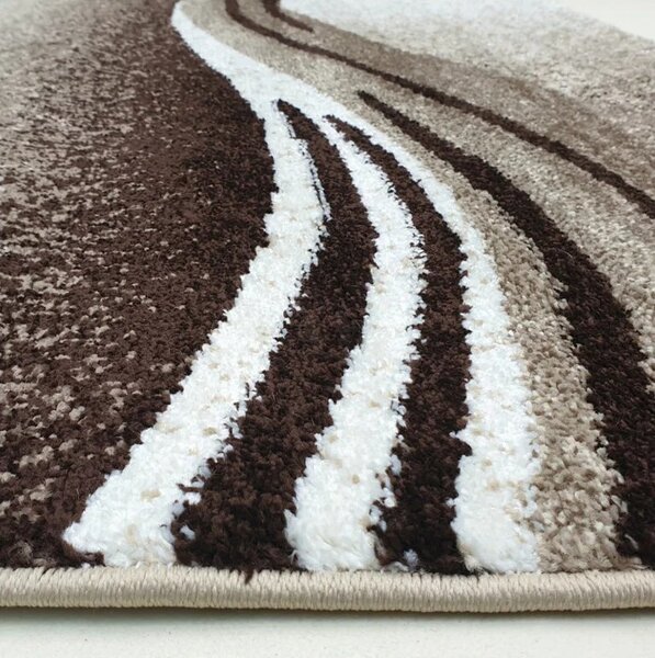 Kusový koberec ENIGMA NEW 307/76 Brown Beige - hnědobéžový - 80x150cm