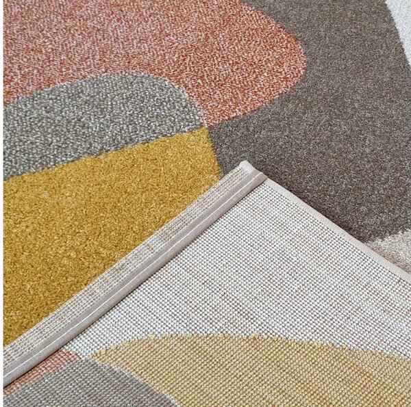 Kusový koberec Achat 618-72 Rust Cream - vícebarevný - 80x150cm