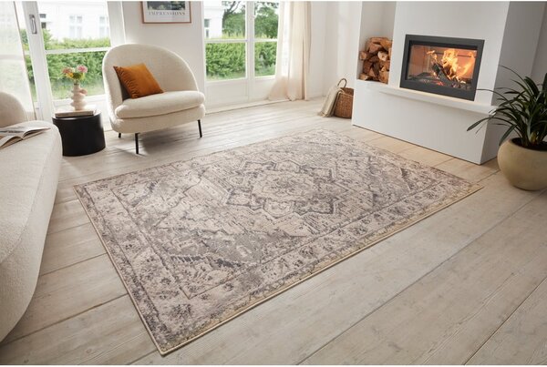 Šedobéžový koberec 120x170 cm Terrain Designer Sand – Hanse Home