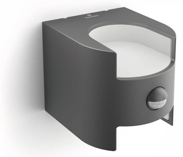 17322/93/16 Grass IR venkovní nástěnné LED svítidlo se senzorem 2x4,5W 800lm 2700K IP44, antracitové