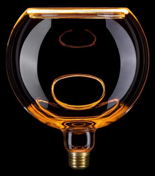 Creative cables Transparentní LED žárovka Ghost Line 5W 350Lm E27 2200K stmívatelná - G06