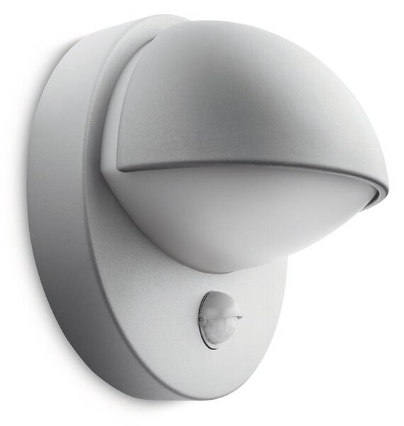16246/87/16 June IR venkovní nástěnné svítidlo se senzorem 1xE27 42W IP44, šedé
