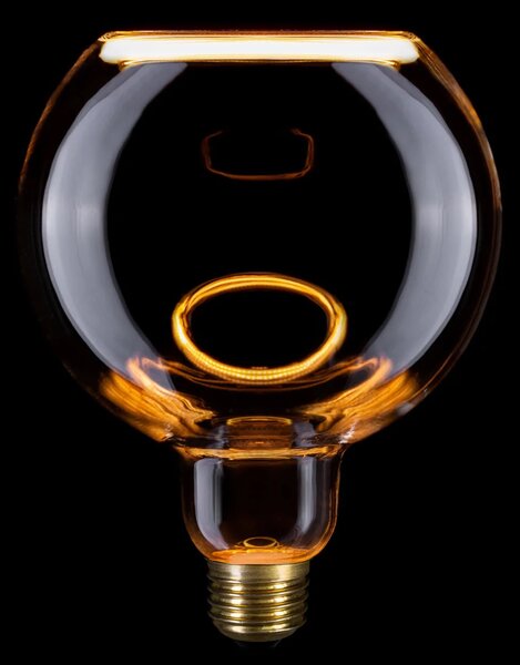 Creative cables Transparentní LED žárovka Ghost Line 4,5W 300Lm E27 2200K stmívatelná - G05