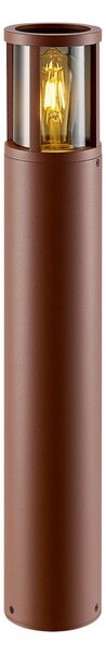 DEKOLIGHT Venkovní sloupek Facado kulatý, 65 cm, 1xE27, 20W, IP65 Barva: Černá - opálová