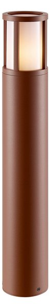 DEKOLIGHT Venkovní sloupek Facado kulatý, 65 cm, 1xE27, 20W, IP65 Barva: Černá - opálová