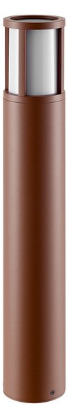 DEKOLIGHT Venkovní sloupek Facado kulatý, 65 cm, 1xE27, 20W, IP65 Barva: Černá - opálová