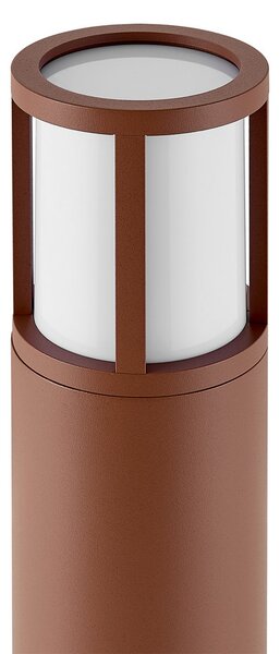DEKOLIGHT Venkovní sloupek Facado kulatý, 65 cm, 1xE27, 20W, IP65 Barva: Černá - opálová
