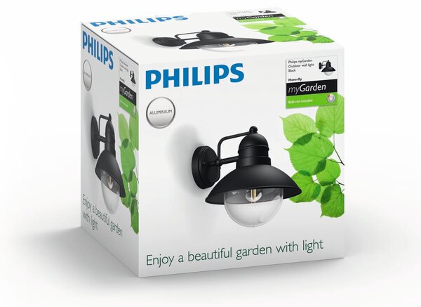 Philips Venkovní nástěnné svítidlo Hoverfly E27, IP44