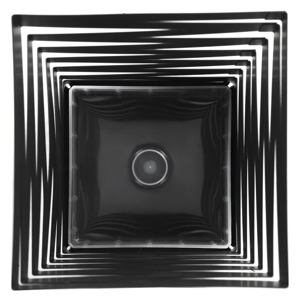 Kovový stojan na deštníky Loft Black, 49x15,5 cm