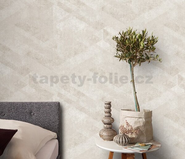 Vliesové tapety na zeď HIT2 10353-02, rozměr 10,05 m x 0,53 m, ArtDeco krémové, Erismann