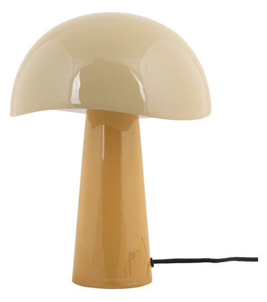 Okrově žlutá stolní lampa s kovovým stínidlem (výška 33 cm) Grato – Leitmotiv