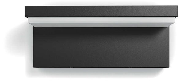 16483/93/P3 Bustan venkovní nástěnné LED svítidlo 2x4,5W 1000lm 4000K IP44, antracitové; stmívatelné