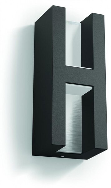 Philips LED Venkovní nástěnné svítidlo Shadow 2X4,5W, IP44, 1000lm