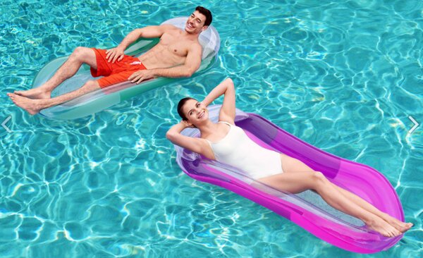 Bestway nafukovací lehátko Aqua Lounge 43103 Fialová
