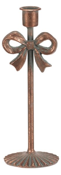 Kovový svícen 22 cm měděný FUP566-M