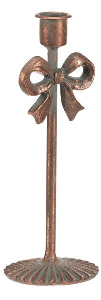 Kovový svícen 22 cm měděný FUP566-M