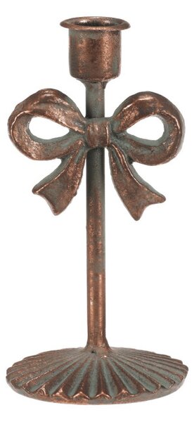 Kovový svícen 16 cm měděný FUP566-S