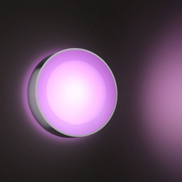 17465/47/P7 HUE WACA Daylo venkovní nástěnné LED svítidlo 1x15W 1060lm 2000-6500K RGB IP44 nerez