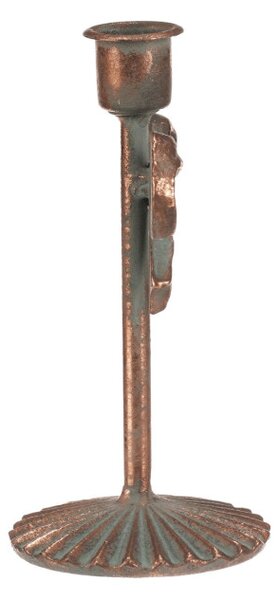 Kovový svícen 16 cm měděný FUP566-S