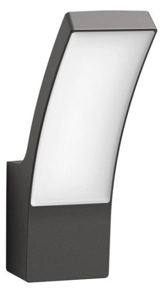 Splay venkovní nástěnné LED svítidlo 1x12W 1100lm 2700K IP44, antracitové