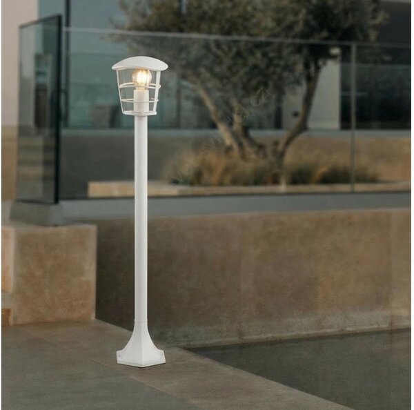 Eglo 18799 - LED Venkovní lampa ALORIA 1xE27/8,5W/230V IP44 bílá