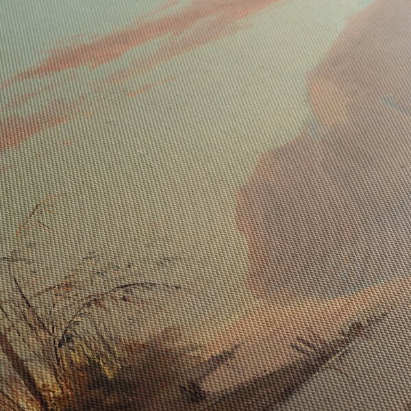 Obraz - Camille Pissarro, A creek in st. Thomas (Virgin Islands), reprodukce (30x30 cm)