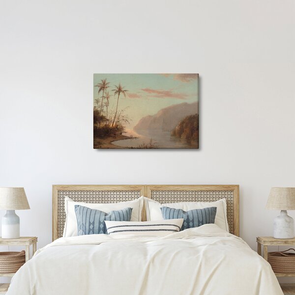 Obraz - Camille Pissarro, A creek in st. Thomas (Virgin Islands), reprodukce (70x50 cm)