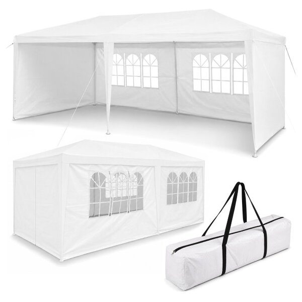 Zahradní párty stan TENO bílý 3x6 m