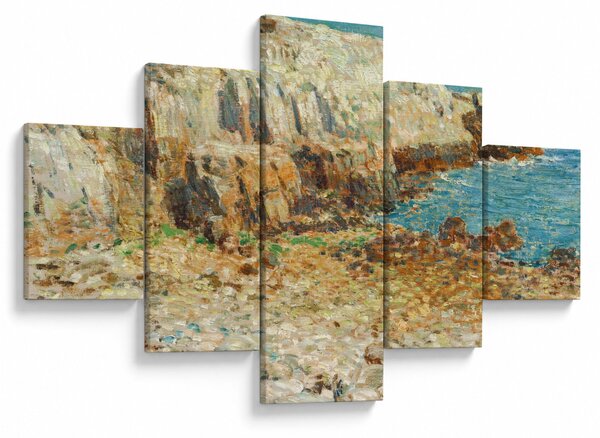 Obraz - Childe Hassam, A North East Headland, reprodukce (125x70 cm)