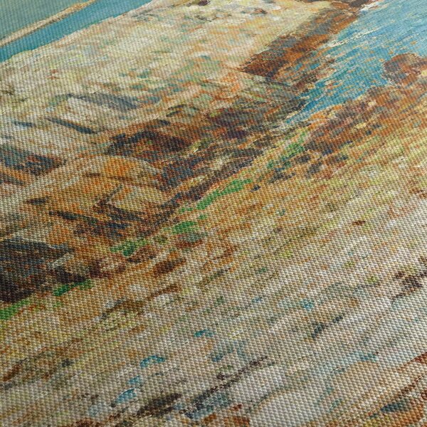 Obraz - Childe Hassam, A North East Headland, reprodukce (210x100 cm)