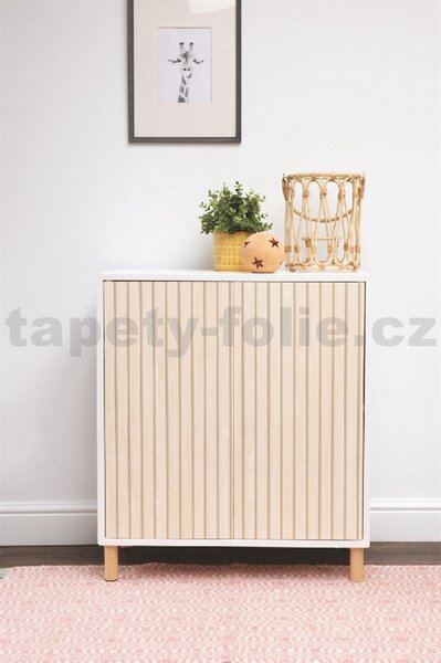 Samolepící fólie dřevěné lamely 67,5 cm x 15 m d-c-fix 200-8353 samolepící tapety 200-8353
