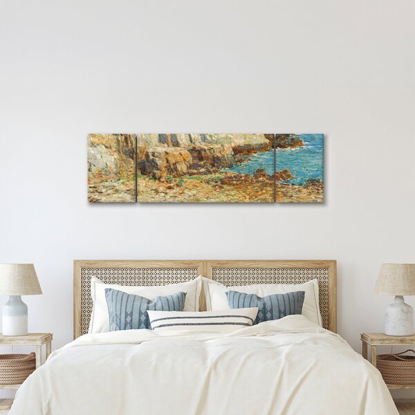 Obraz - Childe Hassam, A North East Headland, reprodukce (170x50 cm)
