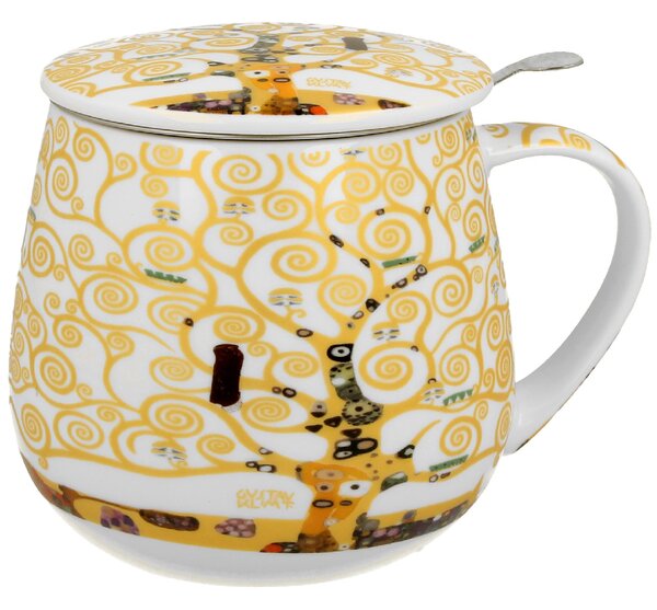 Čajová souprava Klimt Ecru Tree Of Life 430 ml
