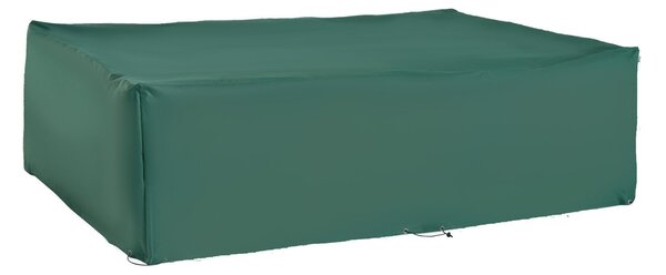 Ochranný obal na zahradní nábytek Outsunny 222x155x67 cm, voděodolný, UV-odolný, prachuvzdorný, ochranný obal na terasu a patio, tmavě zelená | Aosom