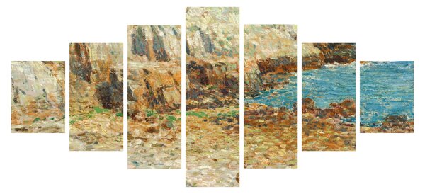 Obraz - Childe Hassam, A North East Headland, reprodukce (210x100 cm)