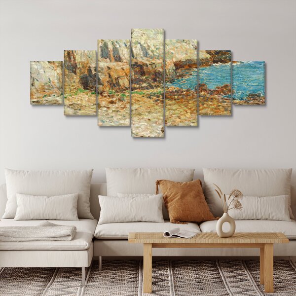 Obraz - Childe Hassam, A North East Headland, reprodukce (210x100 cm)
