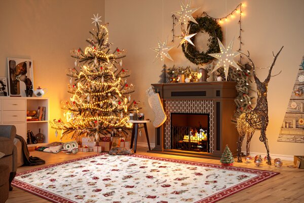 Koberec Toy's Delight Villeroy & Boch Shine červený / vícebarevný