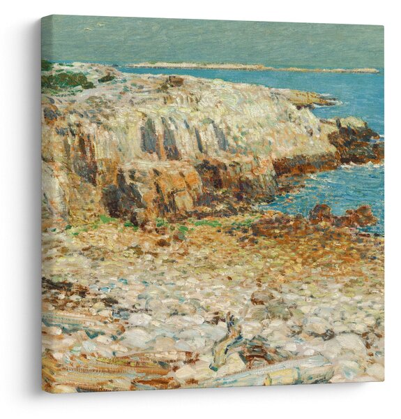 Obraz - Childe Hassam, A North East Headland, reprodukce (30x30 cm)