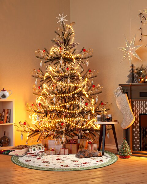 Koberec Toy's Delight Villeroy & Boch Shine zelený / vícebarevný kruh