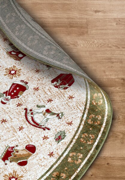 Koberec Toy's Delight Villeroy & Boch Shine zelený / vícebarevný kruh