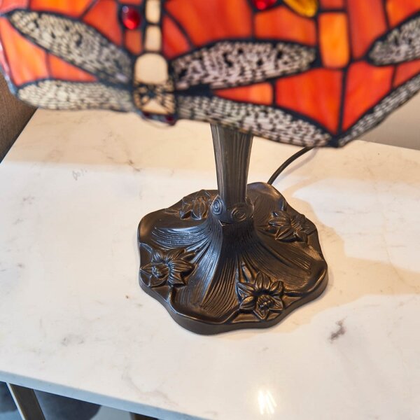 Endon 64093 - Stolní lampa Tiffany DRAGONFLY 2xE27/60W/230V pr. 41 cm