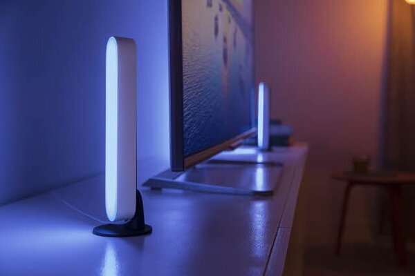78202/31/P7 Hue WACA Play 2x stolní LED svítidlo základní sada 6W 500lm 2000-6500K RGB IP20 bílá