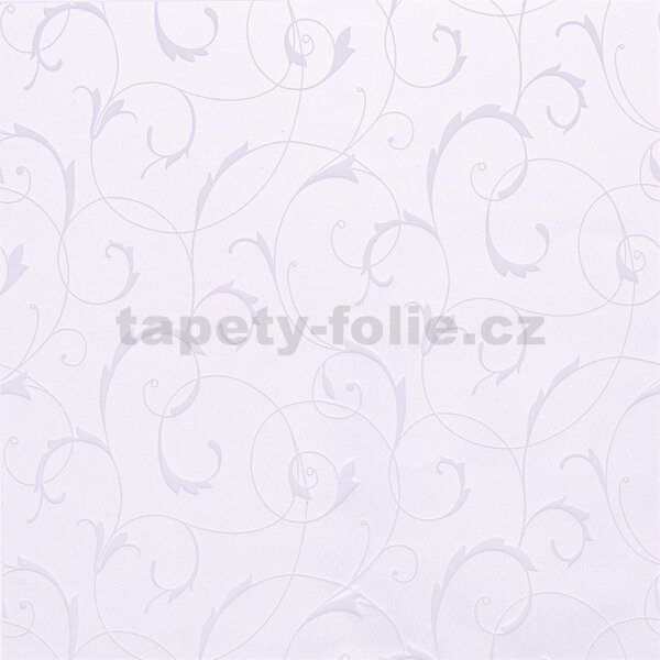 Statická fólie 67,5 cm x 15 m GEKKOFIX 53041 SCROLL FLOWERS statické tapety