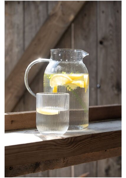Skleněný džbán Hevin Clear 21 cm Wikholm Form