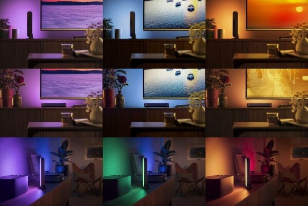 78203/30/P7 Hue WACA Play stolní LED svítidlo rozšiřující sada 6W 500lm 2000-6500K IP20 černá