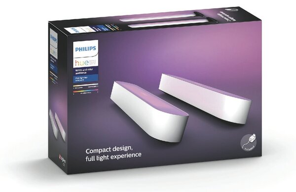 78202/31/P7 Hue WACA Play 2x stolní LED svítidlo základní sada 6W 500lm 2000-6500K RGB IP20 bílá