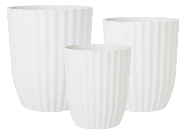 Obal na kvetináč Yodit Stripes White 24,5 cm Wikholm Form