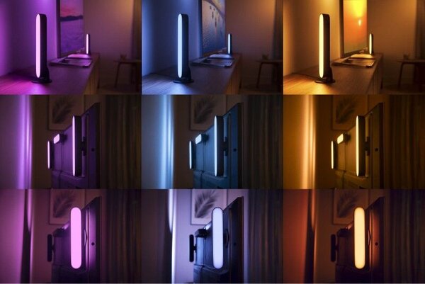 78203/30/P7 Hue WACA Play stolní LED svítidlo rozšiřující sada 6W 500lm 2000-6500K IP20 černá