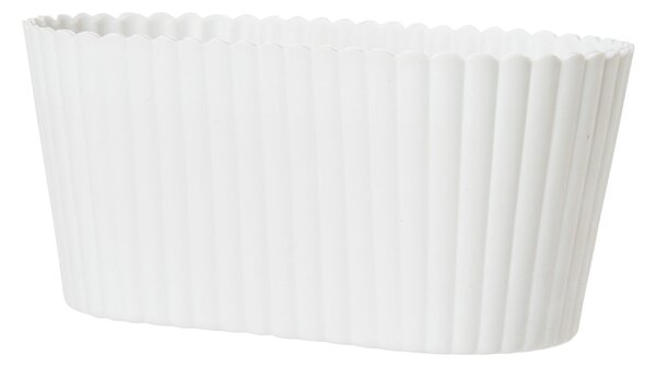 Obal na květináč Yodit Oval White 24 cm Wikholm Form