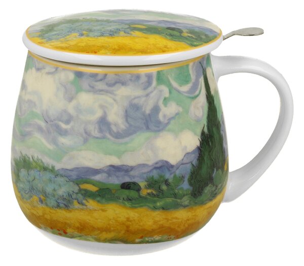 Čajová souprava Van Gogh Wheat Field 430 ml